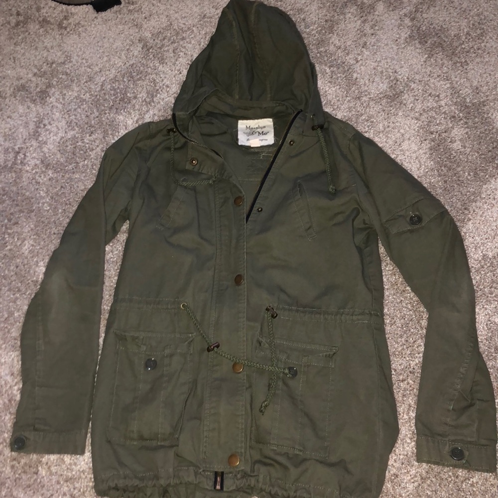 Army green jacket